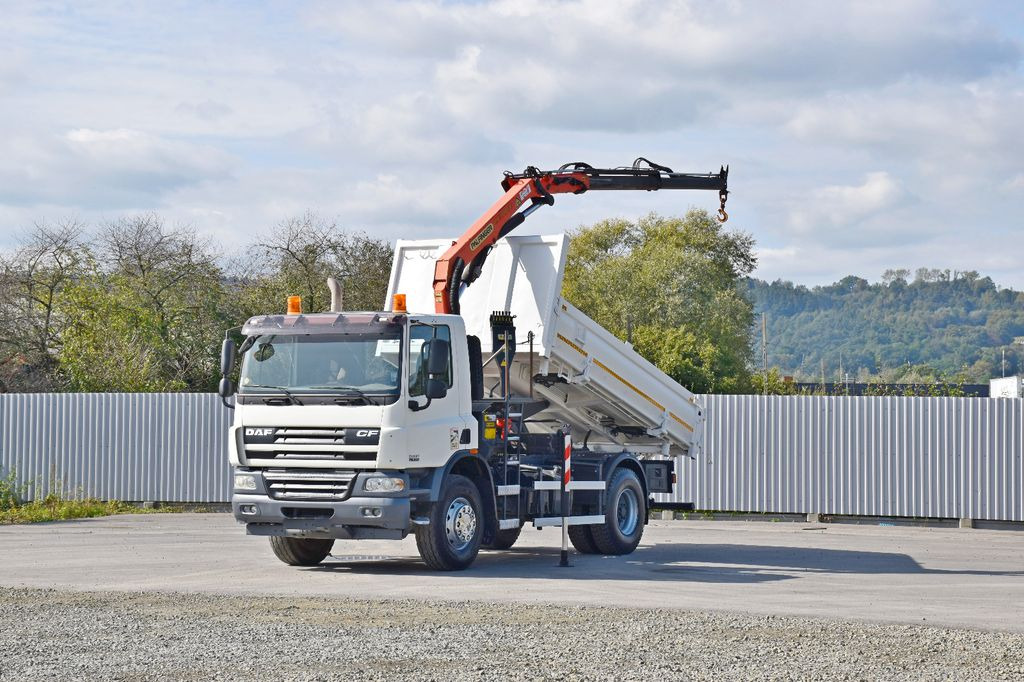 DAF CF 75.310 Kipper 4,30 m + KRAN * TOPZUSTAND - Kiper, Kamion s kranom: slika DAF CF 75.310 Kipper 4,30 m + KRAN * TOPZUSTAND - Kiper, Kamion s kranom DAF CF 75.310 Kipper 4,30 m + KRAN * TOPZUSTAND - Kiper, Kamion s kranom: slika DAF CF 75.310 Kipper 4,30 m + KRAN * TOPZUSTAND - Kiper, Kamion s kranom