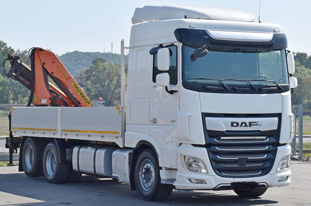 DAF XF 530 Pritsche 6,30 m + PK 15500 * TOPZUSTAND - Kamion s kranom: slika DAF XF 530 Pritsche 6,30 m + PK 15500 * TOPZUSTAND - Kamion s kranom DAF XF 530 Pritsche 6,30 m + PK 15500 * TOPZUSTAND - Kamion s kranom: slika DAF XF 530 Pritsche 6,30 m + PK 15500 * TOPZUSTAND - Kamion s kranom