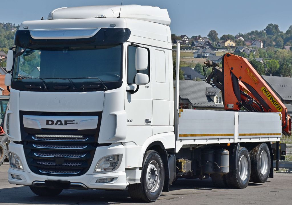 DAF XF 530 Pritsche 6,30 m + PK 15500 * TOPZUSTAND - Kamion s kranom: slika DAF XF 530 Pritsche 6,30 m + PK 15500 * TOPZUSTAND - Kamion s kranom DAF XF 530 Pritsche 6,30 m + PK 15500 * TOPZUSTAND - Kamion s kranom: slika DAF XF 530 Pritsche 6,30 m + PK 15500 * TOPZUSTAND - Kamion s kranom