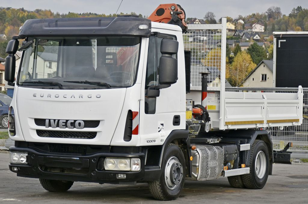 Iveco EUROCARGO 100E19 +PK 7001 H + FUNK * TOPZUSTAND - Kamion s kranom, Kiper: slika Iveco EUROCARGO 100E19 +PK 7001 H + FUNK * TOPZUSTAND - Kamion s kranom, Kiper Iveco EUROCARGO 100E19 +PK 7001 H + FUNK * TOPZUSTAND - Kamion s kranom, Kiper: slika Iveco EUROCARGO 100E19 +PK 7001 H + FUNK * TOPZUSTAND - Kamion s kranom, Kiper