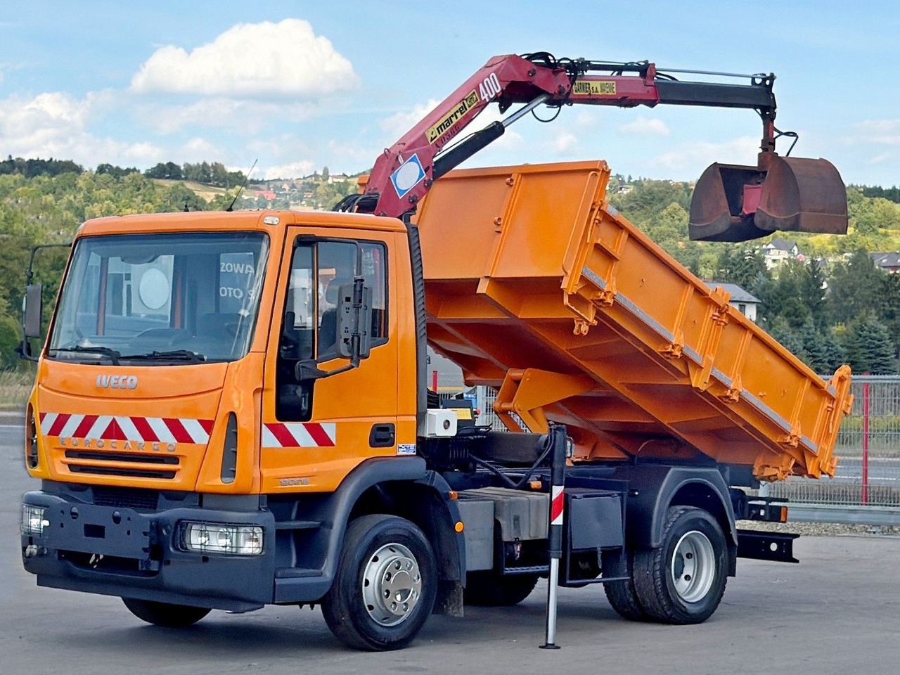 Iveco EUROCARGO 120E18 * HMF 403 K1 * TOPZUSTAND - Kamion s kranom, Kiper: slika Iveco EUROCARGO 120E18 * HMF 403 K1 * TOPZUSTAND - Kamion s kranom, Kiper Iveco EUROCARGO 120E18 * HMF 403 K1 * TOPZUSTAND - Kamion s kranom, Kiper: slika Iveco EUROCARGO 120E18 * HMF 403 K1 * TOPZUSTAND - Kamion s kranom, Kiper