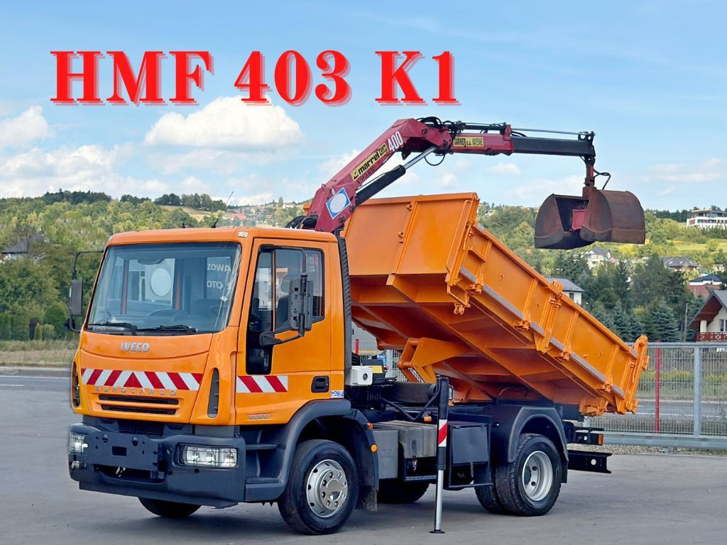 Iveco EUROCARGO 120E18 * HMF 403 K1 * TOPZUSTAND - Mali kamion kiper: slika Iveco EUROCARGO 120E18 * HMF 403 K1 * TOPZUSTAND - Mali kamion kiper Iveco EUROCARGO 120E18 * HMF 403 K1 * TOPZUSTAND - Mali kamion kiper: slika Iveco EUROCARGO 120E18 * HMF 403 K1 * TOPZUSTAND - Mali kamion kiper