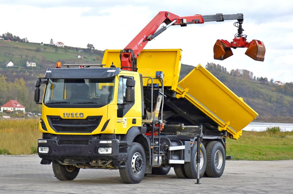 Iveco TRAKKER 360 * Kipper 4,90m* KRAN/FUNK*6x4 - Kamion s kranom, Kiper: slika Iveco TRAKKER 360 * Kipper 4,90m* KRAN/FUNK*6x4 - Kamion s kranom, Kiper Iveco TRAKKER 360 * Kipper 4,90m* KRAN/FUNK*6x4 - Kamion s kranom, Kiper: slika Iveco TRAKKER 360 * Kipper 4,90m* KRAN/FUNK*6x4 - Kamion s kranom, Kiper