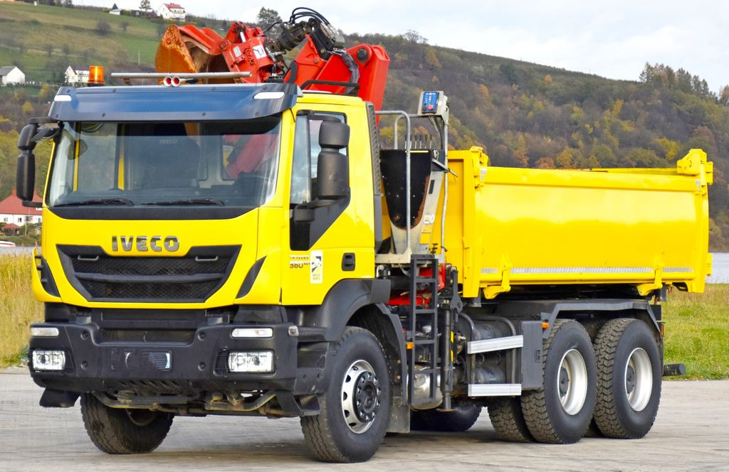 Iveco TRAKKER 360 * Kipper 4,90m* KRAN/FUNK*6x4 - Kamion s kranom, Kiper: slika Iveco TRAKKER 360 * Kipper 4,90m* KRAN/FUNK*6x4 - Kamion s kranom, Kiper Iveco TRAKKER 360 * Kipper 4,90m* KRAN/FUNK*6x4 - Kamion s kranom, Kiper: slika Iveco TRAKKER 360 * Kipper 4,90m* KRAN/FUNK*6x4 - Kamion s kranom, Kiper