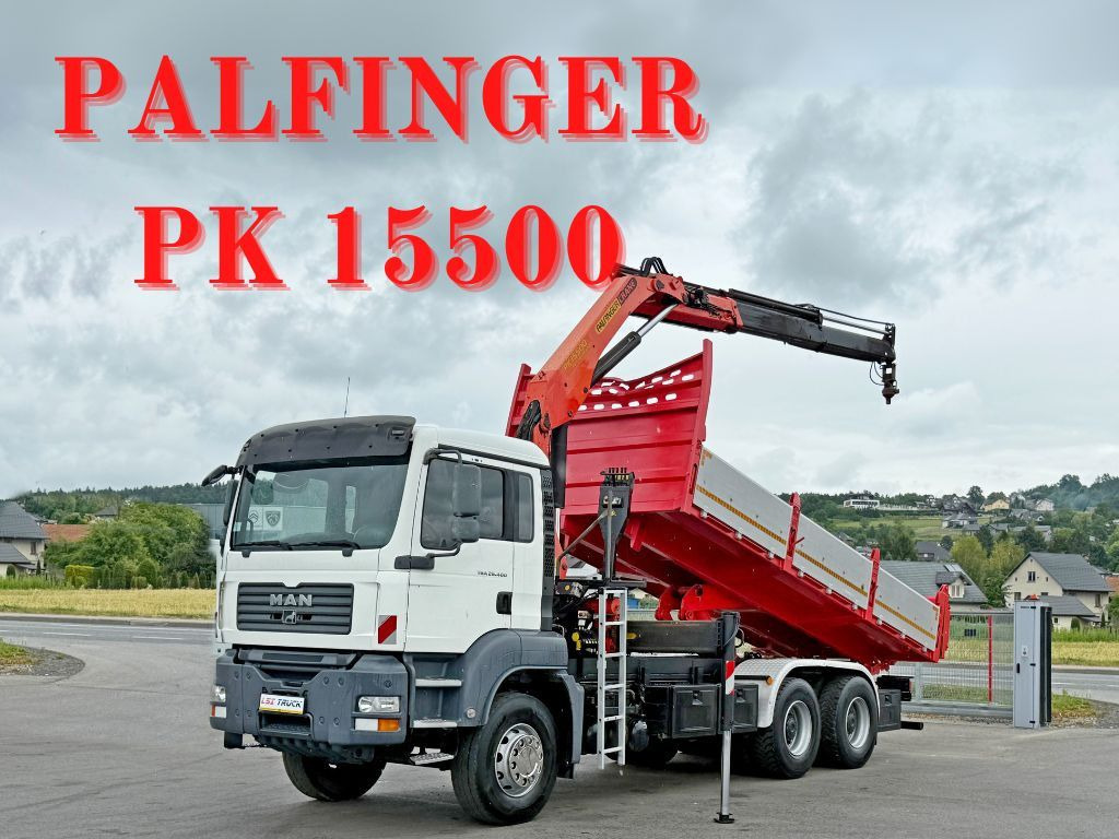 MAN TGA 26.400 * KIPPER 6,00m + PK 15500 * 6x4 * TOP - Kamion s kranom: slika MAN TGA 26.400 * KIPPER 6,00m + PK 15500 * 6x4 * TOP - Kamion s kranom MAN TGA 26.400 * KIPPER 6,00m + PK 15500 * 6x4 * TOP - Kamion s kranom: slika MAN TGA 26.400 * KIPPER 6,00m + PK 15500 * 6x4 * TOP - Kamion s kranom
