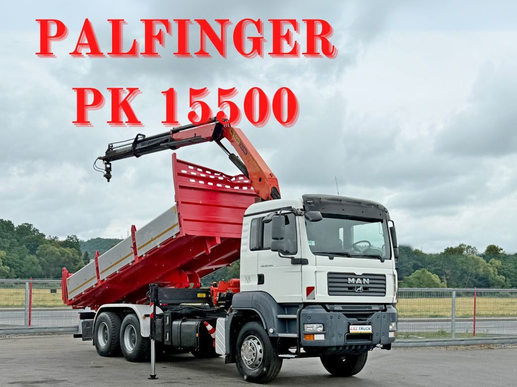 MAN TGA 26.400 * KIPPER 6,00m + PK 15500 * 6x4 * TOP - Kiper, Kamion s kranom: slika MAN TGA 26.400 * KIPPER 6,00m + PK 15500 * 6x4 * TOP - Kiper, Kamion s kranom MAN TGA 26.400 * KIPPER 6,00m + PK 15500 * 6x4 * TOP - Kiper, Kamion s kranom: slika MAN TGA 26.400 * KIPPER 6,00m + PK 15500 * 6x4 * TOP - Kiper, Kamion s kranom