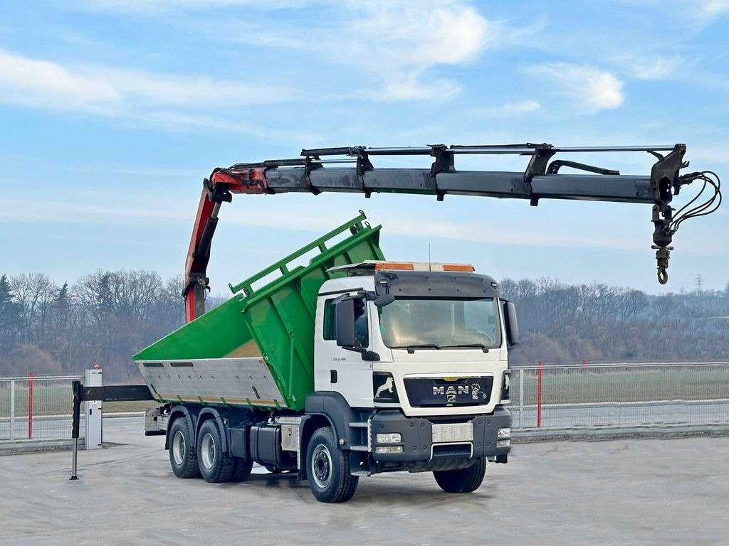 MAN TGS 33.480*KIPPER 5,70m * PK 23002 + FUNK * 6x4 - Kiper, Kamion s kranom: slika MAN TGS 33.480*KIPPER 5,70m * PK 23002 + FUNK * 6x4 - Kiper, Kamion s kranom MAN TGS 33.480*KIPPER 5,70m * PK 23002 + FUNK * 6x4 - Kiper, Kamion s kranom: slika MAN TGS 33.480*KIPPER 5,70m * PK 23002 + FUNK * 6x4 - Kiper, Kamion s kranom