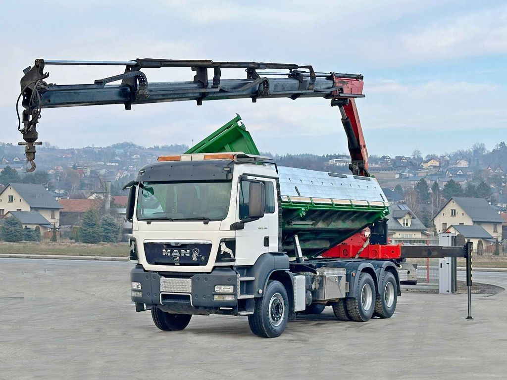 MAN TGS 33.480*KIPPER 5,70m * PK 23002 + FUNK * 6x4 - Kamion s kranom, Kiper: slika MAN TGS 33.480*KIPPER 5,70m * PK 23002 + FUNK * 6x4 - Kamion s kranom, Kiper MAN TGS 33.480*KIPPER 5,70m * PK 23002 + FUNK * 6x4 - Kamion s kranom, Kiper: slika MAN TGS 33.480*KIPPER 5,70m * PK 23002 + FUNK * 6x4 - Kamion s kranom, Kiper