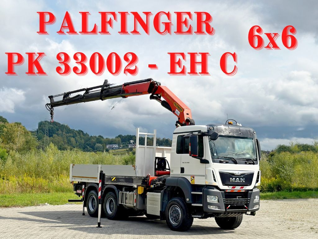 MAN TGS 33.480 * PK 33002-EH C + FUNK/6x6 * TOP - Kamion s kranom: slika MAN TGS 33.480 * PK 33002-EH C + FUNK/6x6 * TOP - Kamion s kranom MAN TGS 33.480 * PK 33002-EH C + FUNK/6x6 * TOP - Kamion s kranom: slika MAN TGS 33.480 * PK 33002-EH C + FUNK/6x6 * TOP - Kamion s kranom
