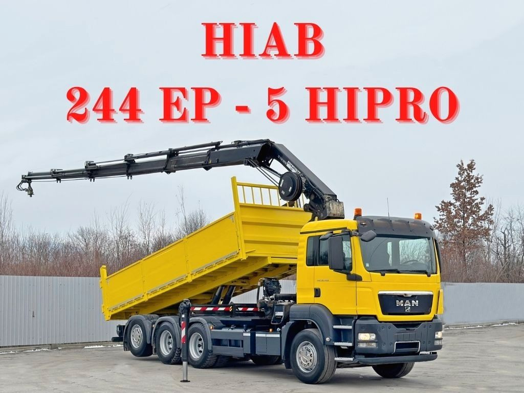 MAN TGS 35.400 * HIAB 244 EP - 5 HIPRO + FUNK * 8x4 - Kiper, Kamion s kranom: slika MAN TGS 35.400 * HIAB 244 EP - 5 HIPRO + FUNK * 8x4 - Kiper, Kamion s kranom MAN TGS 35.400 * HIAB 244 EP - 5 HIPRO + FUNK * 8x4 - Kiper, Kamion s kranom: slika MAN TGS 35.400 * HIAB 244 EP - 5 HIPRO + FUNK * 8x4 - Kiper, Kamion s kranom