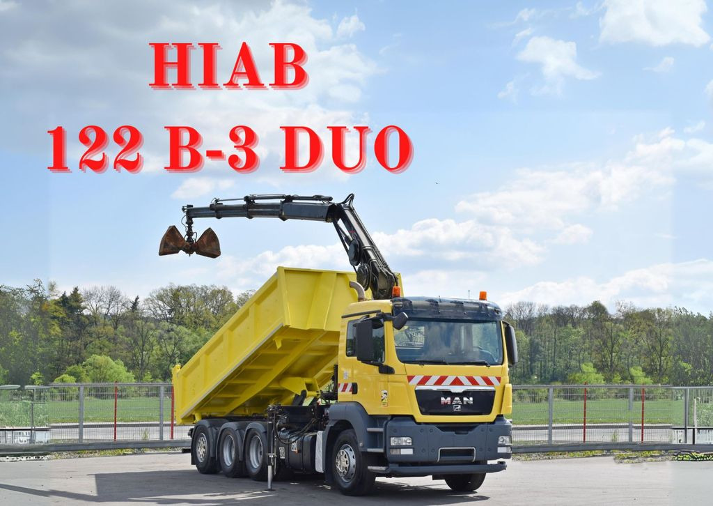 MAN TGS 35.440 * HIAB 122 B-3 DUO / 8x4 - Kamion s kranom, Kiper: slika MAN TGS 35.440 * HIAB 122 B-3 DUO / 8x4 - Kamion s kranom, Kiper MAN TGS 35.440 * HIAB 122 B-3 DUO / 8x4 - Kamion s kranom, Kiper: slika MAN TGS 35.440 * HIAB 122 B-3 DUO / 8x4 - Kamion s kranom, Kiper