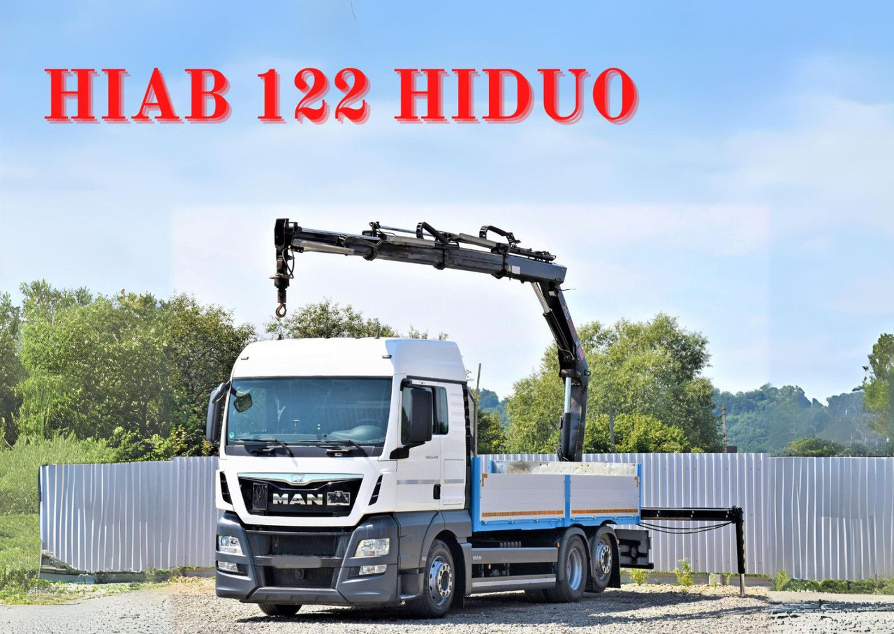 MAN TGX 26.440 Pritsche 6,20 m+HIAB 122 HIDUO/FUNK - Kamion s kranom: slika MAN TGX 26.440 Pritsche 6,20 m+HIAB 122 HIDUO/FUNK - Kamion s kranom MAN TGX 26.440 Pritsche 6,20 m+HIAB 122 HIDUO/FUNK - Kamion s kranom: slika MAN TGX 26.440 Pritsche 6,20 m+HIAB 122 HIDUO/FUNK - Kamion s kranom