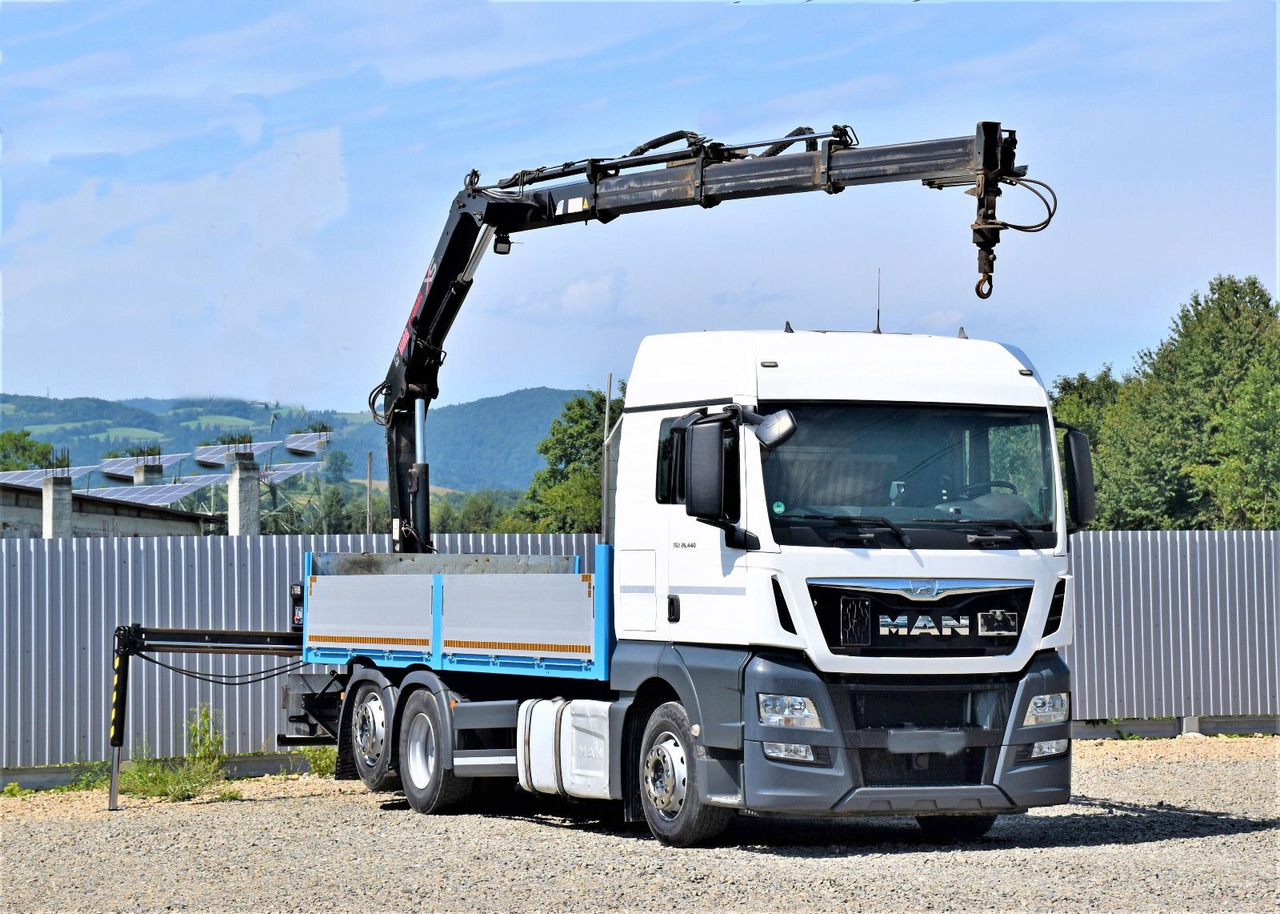 MAN TGX 26.440 Pritsche 6,20 m+HIAB 122 HIDUO/FUNK - Kamion s kranom: slika MAN TGX 26.440 Pritsche 6,20 m+HIAB 122 HIDUO/FUNK - Kamion s kranom MAN TGX 26.440 Pritsche 6,20 m+HIAB 122 HIDUO/FUNK - Kamion s kranom: slika MAN TGX 26.440 Pritsche 6,20 m+HIAB 122 HIDUO/FUNK - Kamion s kranom