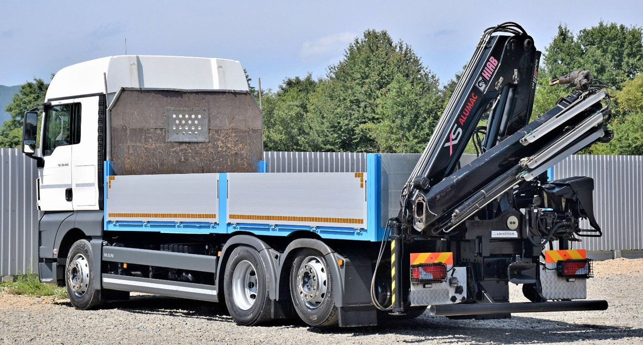 Kamion s kranom MAN TGX 26.440 Pritsche 6,20 m+HIAB 122 HIDUO/FUNK: slika Kamion s kranom MAN TGX 26.440 Pritsche 6,20 m+HIAB 122 HIDUO/FUNK Kamion s kranom MAN TGX 26.440 Pritsche 6,20 m+HIAB 122 HIDUO/FUNK: slika Kamion s kranom MAN TGX 26.440 Pritsche 6,20 m+HIAB 122 HIDUO/FUNK