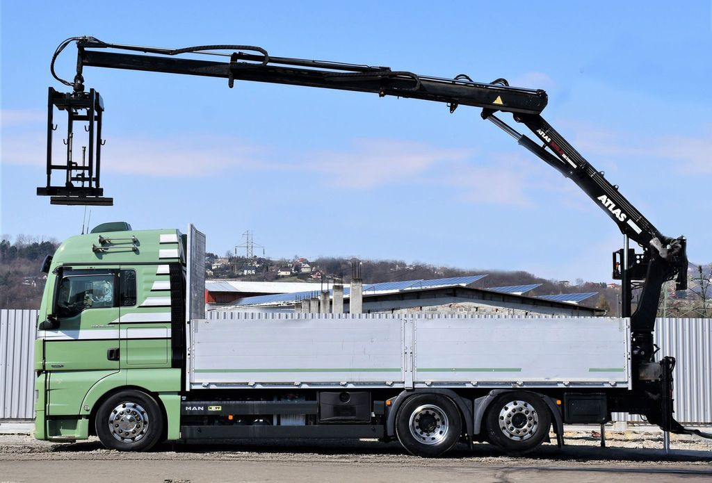 MAN TGX 26.440 Pritsche 6,60 m* ATLAS 125.2V-A12VB - Kamion s kranom: slika MAN TGX 26.440 Pritsche 6,60 m* ATLAS 125.2V-A12VB - Kamion s kranom MAN TGX 26.440 Pritsche 6,60 m* ATLAS 125.2V-A12VB - Kamion s kranom: slika MAN TGX 26.440 Pritsche 6,60 m* ATLAS 125.2V-A12VB - Kamion s kranom