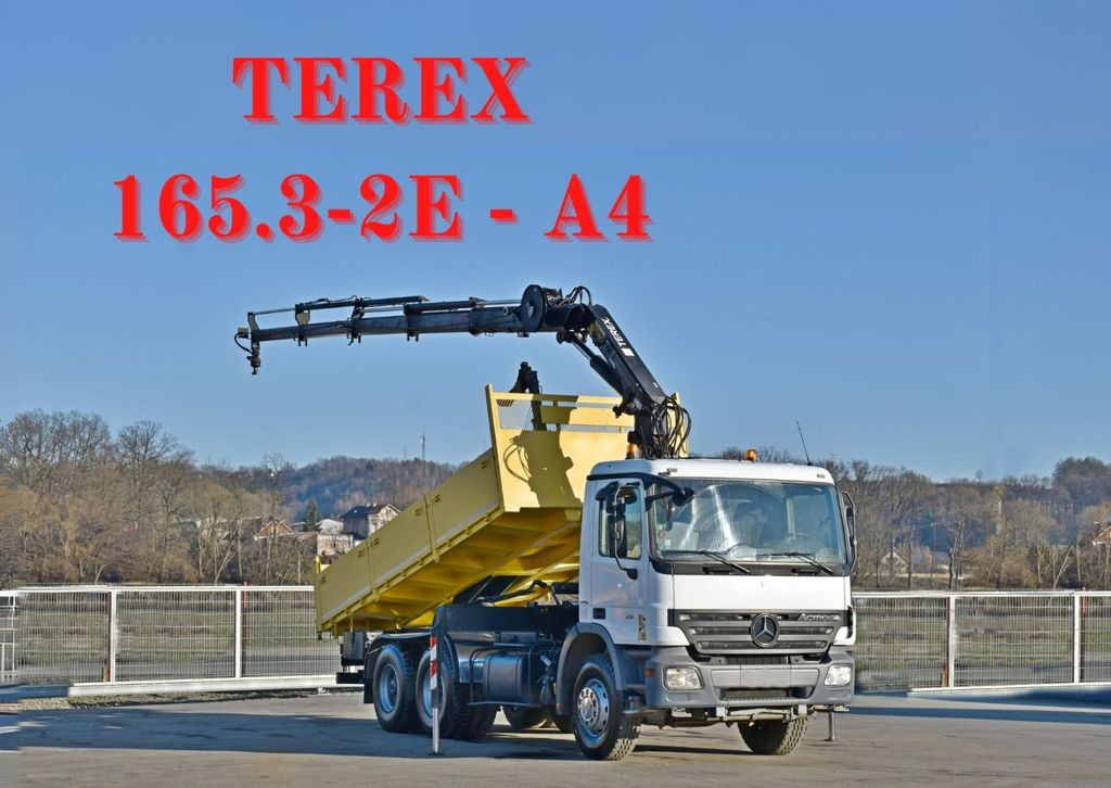 Mercedes-Benz ACTROS 2636 * TEREX 165.2E - A4 + FUNK/6x4 - Kamion s kranom, Kiper: slika Mercedes-Benz ACTROS 2636 * TEREX 165.2E - A4 + FUNK/6x4 - Kamion s kranom, Kiper Mercedes-Benz ACTROS 2636 * TEREX 165.2E - A4 + FUNK/6x4 - Kamion s kranom, Kiper: slika Mercedes-Benz ACTROS 2636 * TEREX 165.2E - A4 + FUNK/6x4 - Kamion s kranom, Kiper