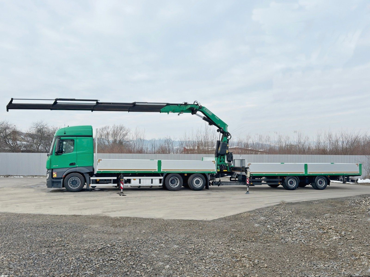 Mercedes-Benz ACTROS 2645 * FASSI F345.24 + FUNK + Anhänger - Kamion s kranom: slika Mercedes-Benz ACTROS 2645 * FASSI F345.24 + FUNK + Anhänger - Kamion s kranom Mercedes-Benz ACTROS 2645 * FASSI F345.24 + FUNK + Anhänger - Kamion s kranom: slika Mercedes-Benz ACTROS 2645 * FASSI F345.24 + FUNK + Anhänger - Kamion s kranom