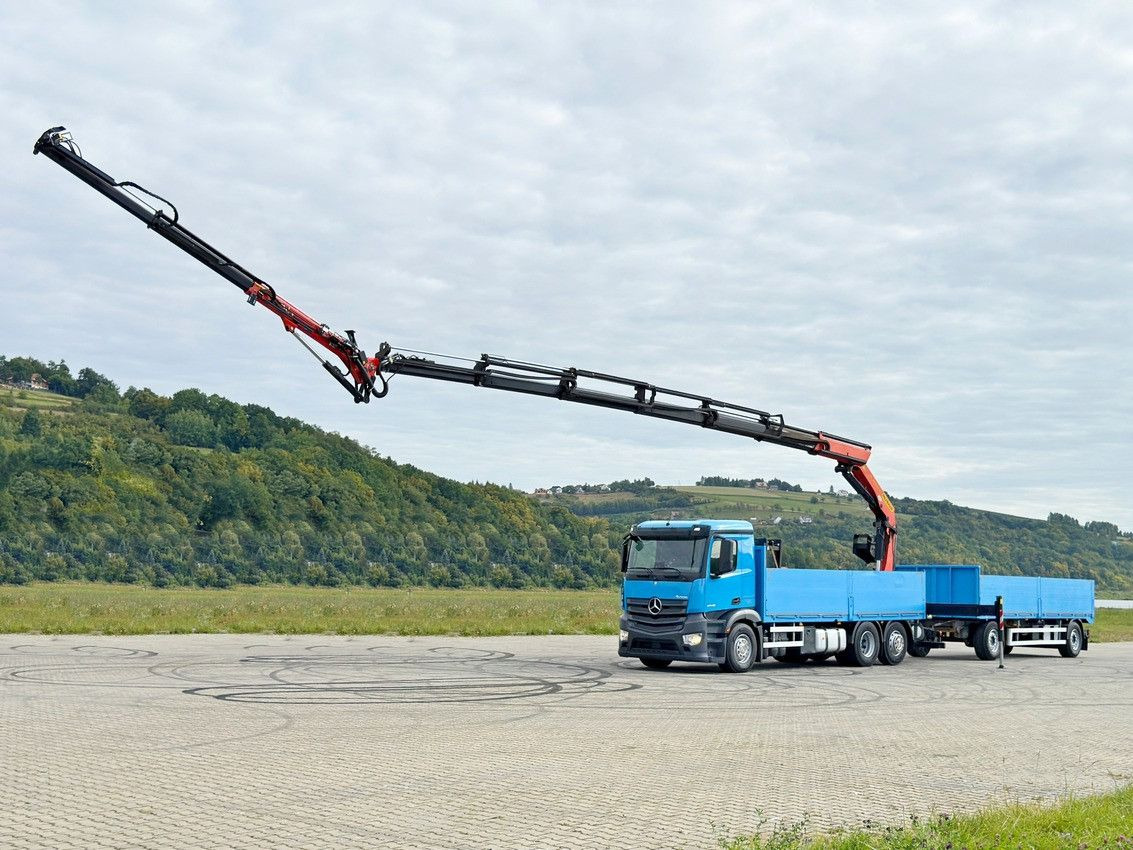 Mercedes-Benz ANTOS 2545*PK 26002-EHE+JIB PJ060A+Anhänger/FUNK - Kamion s kranom: slika Mercedes-Benz ANTOS 2545*PK 26002-EHE+JIB PJ060A+Anhänger/FUNK - Kamion s kranom Mercedes-Benz ANTOS 2545*PK 26002-EHE+JIB PJ060A+Anhänger/FUNK - Kamion s kranom: slika Mercedes-Benz ANTOS 2545*PK 26002-EHE+JIB PJ060A+Anhänger/FUNK - Kamion s kranom