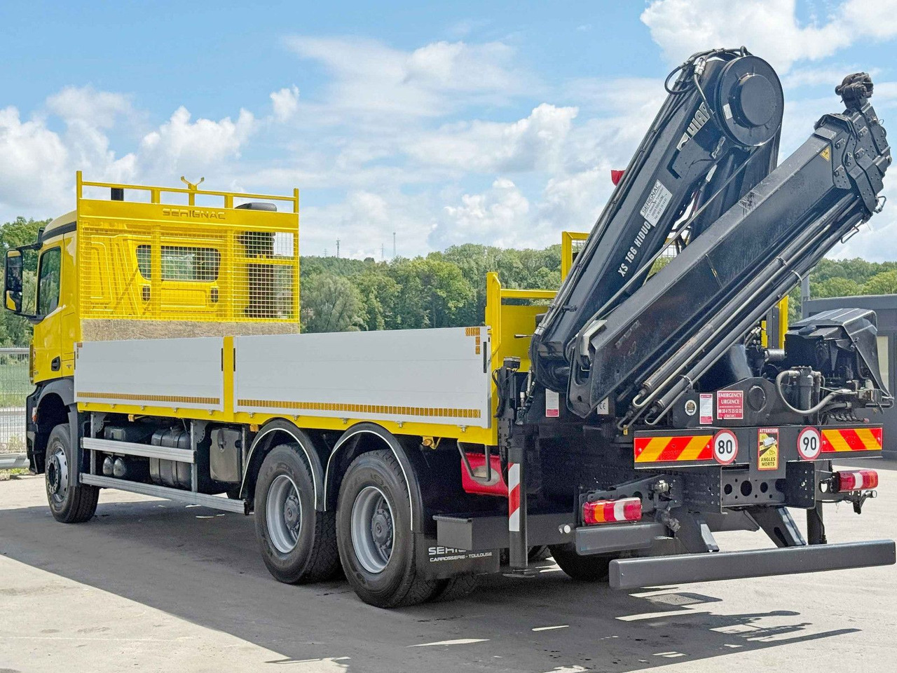 Kamion s kranom Mercedes-Benz AROCS 2636 *HIAB 166 D-4 HIDUO + FUNK* 6x4: slika Kamion s kranom Mercedes-Benz AROCS 2636 *HIAB 166 D-4 HIDUO + FUNK* 6x4