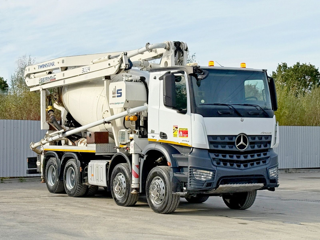 Mercedes-Benz AROCS 3743 * Betonpumpe + FUNK * 8x4 * TOP - Beton pumpa: slika Mercedes-Benz AROCS 3743 * Betonpumpe + FUNK * 8x4 * TOP - Beton pumpa Mercedes-Benz AROCS 3743 * Betonpumpe + FUNK * 8x4 * TOP - Beton pumpa: slika Mercedes-Benz AROCS 3743 * Betonpumpe + FUNK * 8x4 * TOP - Beton pumpa