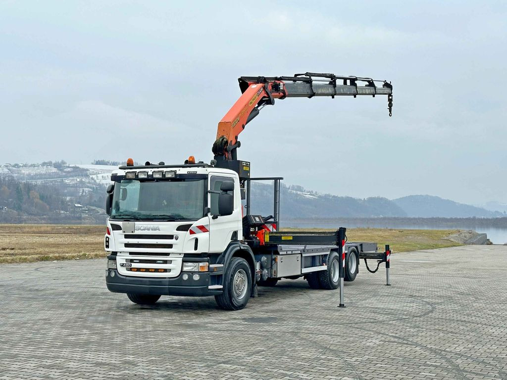 Scania P 420* PLATFORM 6,80m * PK 29002+FUNK * TOP Scania P 420* PLATFORM 6,80m * PK 29002+FUNK * TOP - Kamion za vuču: slika Scania P 420* PLATFORM 6,80m * PK 29002+FUNK * TOP Scania P 420* PLATFORM 6,80m * PK 29002+FUNK * TOP - Kamion za vuču Scania P 420* PLATFORM 6,80m * PK 29002+FUNK * TOP Scania P 420* PLATFORM 6,80m * PK 29002+FUNK * TOP - Kamion za vuču: slika Scania P 420* PLATFORM 6,80m * PK 29002+FUNK * TOP Scania P 420* PLATFORM 6,80m * PK 29002+FUNK * TOP - Kamion za vuču