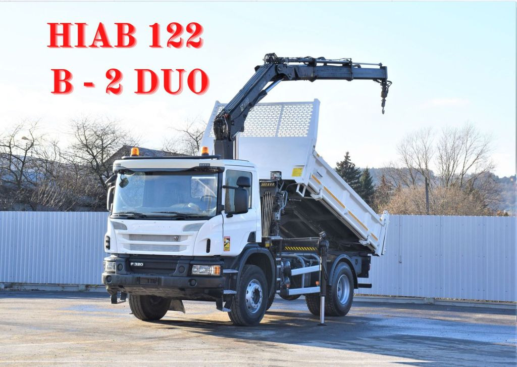 Scania P320 Kipper 3,90m *BORDMATIC*HIAB 122B-2DUO* TOP - Kiper, Kamion s kranom: slika Scania P320 Kipper 3,90m *BORDMATIC*HIAB 122B-2DUO* TOP - Kiper, Kamion s kranom Scania P320 Kipper 3,90m *BORDMATIC*HIAB 122B-2DUO* TOP - Kiper, Kamion s kranom: slika Scania P320 Kipper 3,90m *BORDMATIC*HIAB 122B-2DUO* TOP - Kiper, Kamion s kranom