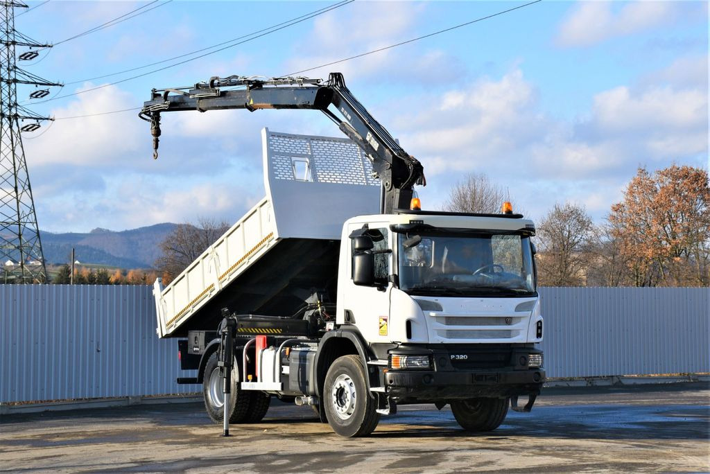 Scania P320 Kipper 3,90m *BORDMATIC*HIAB 122B-2DUO* TOP - Kiper, Kamion s kranom: slika Scania P320 Kipper 3,90m *BORDMATIC*HIAB 122B-2DUO* TOP - Kiper, Kamion s kranom Scania P320 Kipper 3,90m *BORDMATIC*HIAB 122B-2DUO* TOP - Kiper, Kamion s kranom: slika Scania P320 Kipper 3,90m *BORDMATIC*HIAB 122B-2DUO* TOP - Kiper, Kamion s kranom