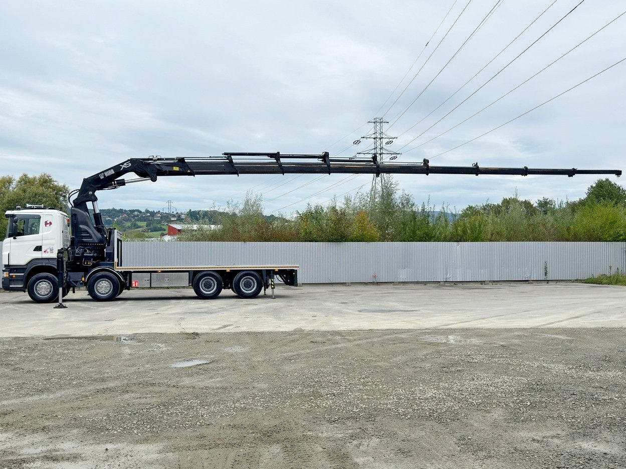 Scania R 620*PLATFORM 6,45m*HIAB 600 E - 9 + FUNK / 8x4 - Kamion s kranom: slika Scania R 620*PLATFORM 6,45m*HIAB 600 E - 9 + FUNK / 8x4 - Kamion s kranom Scania R 620*PLATFORM 6,45m*HIAB 600 E - 9 + FUNK / 8x4 - Kamion s kranom: slika Scania R 620*PLATFORM 6,45m*HIAB 600 E - 9 + FUNK / 8x4 - Kamion s kranom