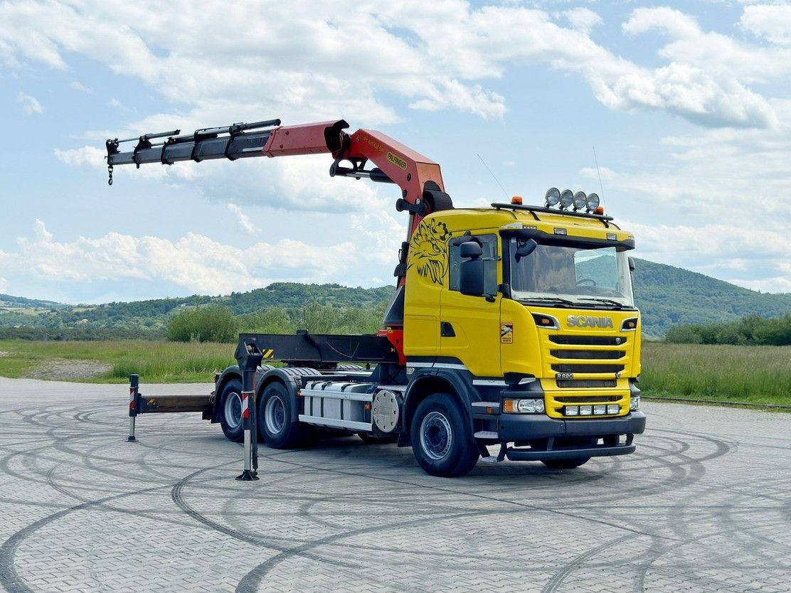Scania R620 * Sattelzugmaschine + PK 42002-SHD+FUNK/6x4 - Kamion s kranom: slika Scania R620 * Sattelzugmaschine + PK 42002-SHD+FUNK/6x4 - Kamion s kranom Scania R620 * Sattelzugmaschine + PK 42002-SHD+FUNK/6x4 - Kamion s kranom: slika Scania R620 * Sattelzugmaschine + PK 42002-SHD+FUNK/6x4 - Kamion s kranom