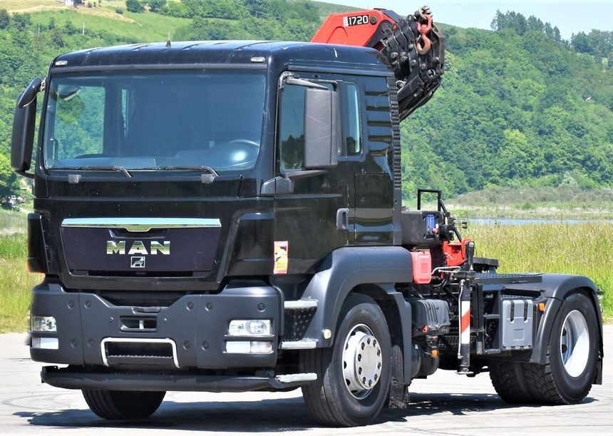MAN TGS 18.400 Sattelzugmaschine + KRAN/FUNK - Tegljač: slika MAN TGS 18.400 Sattelzugmaschine + KRAN/FUNK - Tegljač MAN TGS 18.400 Sattelzugmaschine + KRAN/FUNK - Tegljač: slika MAN TGS 18.400 Sattelzugmaschine + KRAN/FUNK - Tegljač