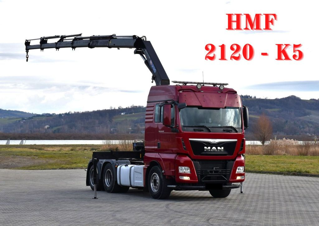 MAN TGX 28.480 Sattelzugmaschine + HMF 2120 K5/FUNK - Tegljač: slika MAN TGX 28.480 Sattelzugmaschine + HMF 2120 K5/FUNK - Tegljač MAN TGX 28.480 Sattelzugmaschine + HMF 2120 K5/FUNK - Tegljač: slika MAN TGX 28.480 Sattelzugmaschine + HMF 2120 K5/FUNK - Tegljač