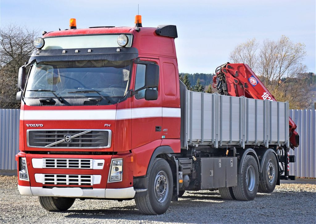 Volvo FH 480 Kipper 6,20m + HMF 1823 K3 + FUNK - Kamion s kranom, Kiper: slika Volvo FH 480 Kipper 6,20m + HMF 1823 K3 + FUNK - Kamion s kranom, Kiper Volvo FH 480 Kipper 6,20m + HMF 1823 K3 + FUNK - Kamion s kranom, Kiper: slika Volvo FH 480 Kipper 6,20m + HMF 1823 K3 + FUNK - Kamion s kranom, Kiper