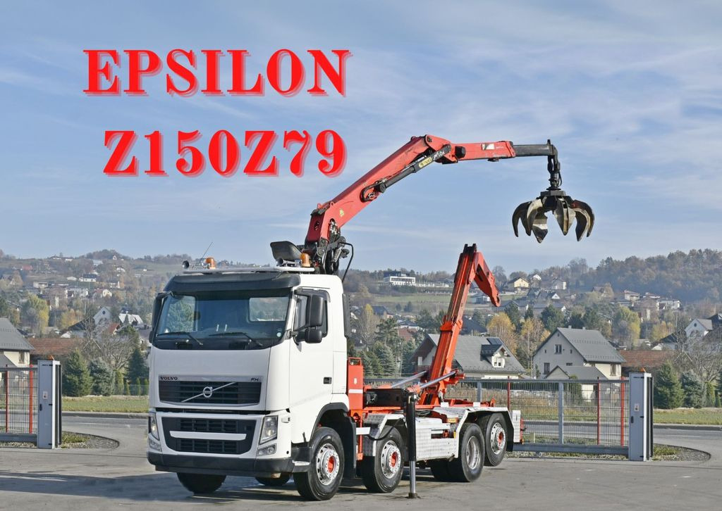 Volvo FH 500 * Abrollkipper * EPSILON Q150Z79 * TOP - Kamion s kukastom dizalicom: slika Volvo FH 500 * Abrollkipper * EPSILON Q150Z79 * TOP - Kamion s kukastom dizalicom Volvo FH 500 * Abrollkipper * EPSILON Q150Z79 * TOP - Kamion s kukastom dizalicom: slika Volvo FH 500 * Abrollkipper * EPSILON Q150Z79 * TOP - Kamion s kukastom dizalicom