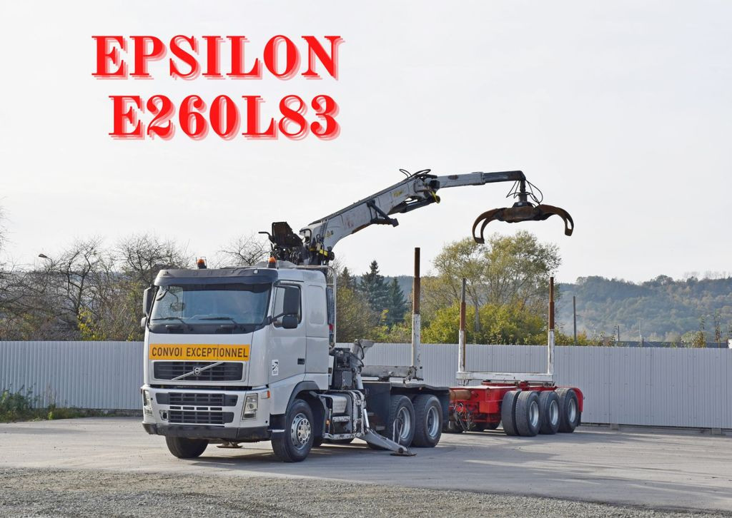 Volvo FH 520 * EPSILON E260L83 * Anhänger /6x4 - Kamion šumar, Kamion s kranom: slika Volvo FH 520 * EPSILON E260L83 * Anhänger /6x4 - Kamion šumar, Kamion s kranom Volvo FH 520 * EPSILON E260L83 * Anhänger /6x4 - Kamion šumar, Kamion s kranom: slika Volvo FH 520 * EPSILON E260L83 * Anhänger /6x4 - Kamion šumar, Kamion s kranom