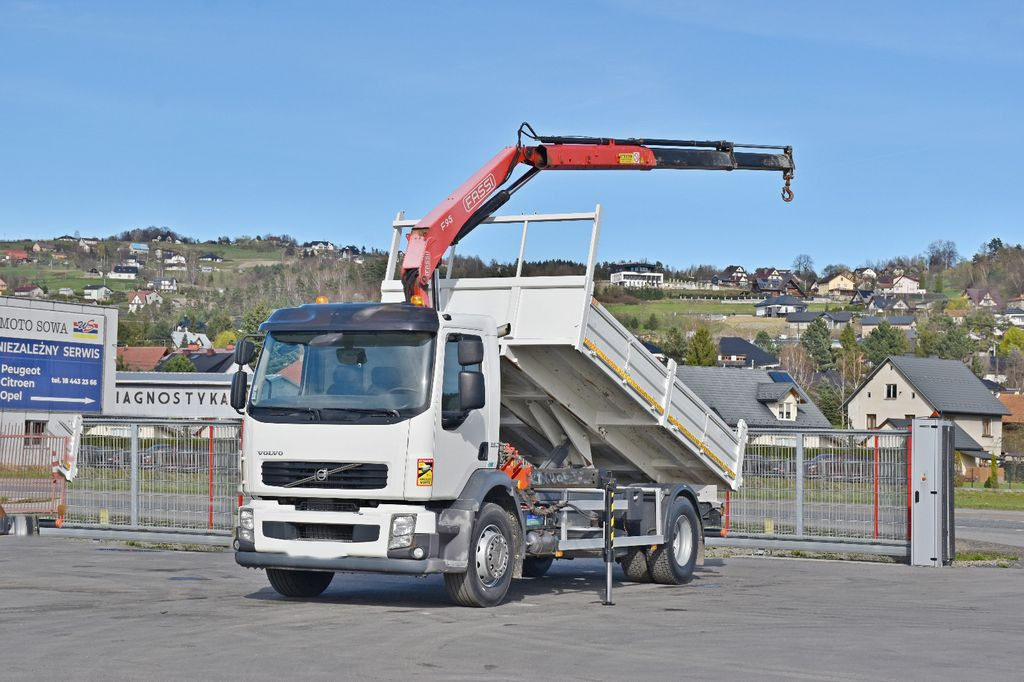Volvo FL 290 KIPPER 4,90m * FASSI F95A.22 + FUNK * TOP - Kamion s kranom, Kiper: slika Volvo FL 290 KIPPER 4,90m * FASSI F95A.22 + FUNK * TOP - Kamion s kranom, Kiper Volvo FL 290 KIPPER 4,90m * FASSI F95A.22 + FUNK * TOP - Kamion s kranom, Kiper: slika Volvo FL 290 KIPPER 4,90m * FASSI F95A.22 + FUNK * TOP - Kamion s kranom, Kiper