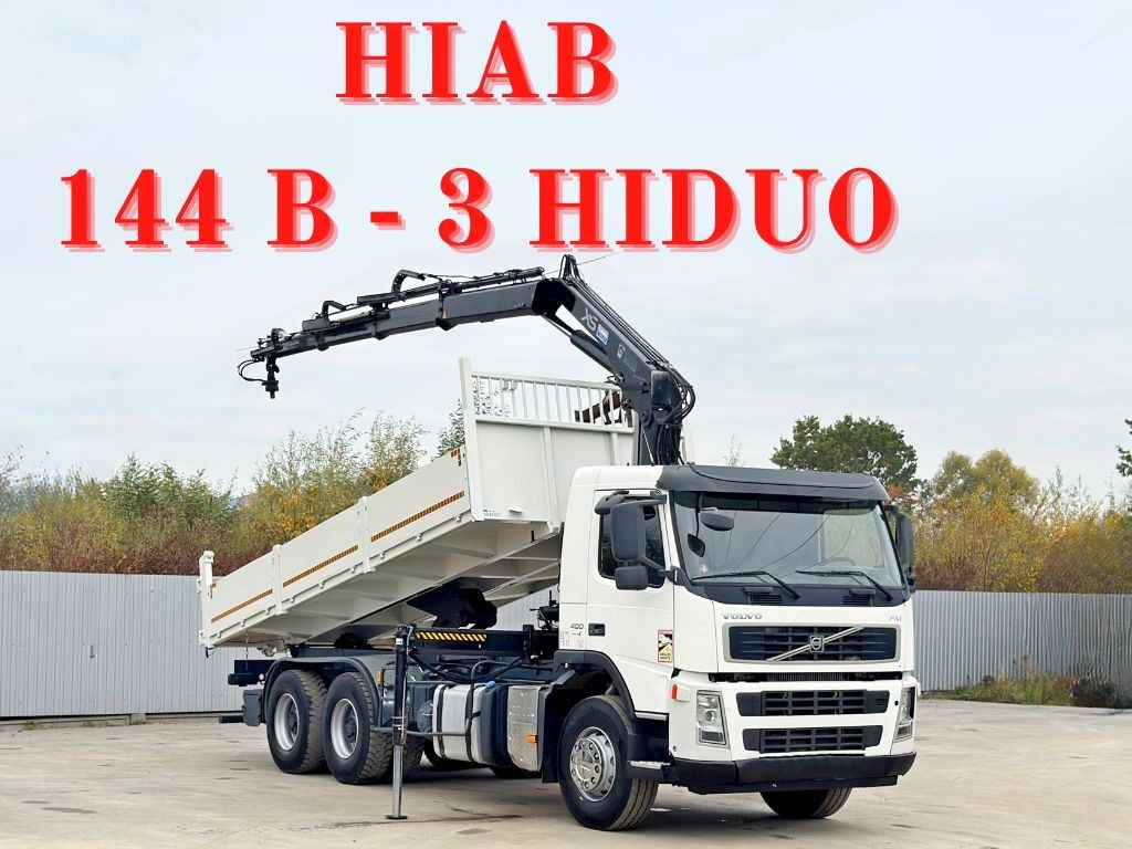 Volvo FM 400 Kipper 6,20m * HIAB 144 B-3 HIDUO* 6x4 - Kamion s kranom: slika Volvo FM 400 Kipper 6,20m * HIAB 144 B-3 HIDUO* 6x4 - Kamion s kranom Volvo FM 400 Kipper 6,20m * HIAB 144 B-3 HIDUO* 6x4 - Kamion s kranom: slika Volvo FM 400 Kipper 6,20m * HIAB 144 B-3 HIDUO* 6x4 - Kamion s kranom