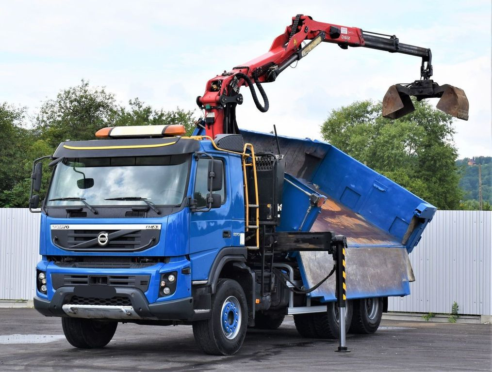 Volvo FMX 370 Kipper 4,90m *EPSILON Q150Z/FUNK*6x4 - Kiper, Kamion s kranom: slika Volvo FMX 370 Kipper 4,90m *EPSILON Q150Z/FUNK*6x4 - Kiper, Kamion s kranom Volvo FMX 370 Kipper 4,90m *EPSILON Q150Z/FUNK*6x4 - Kiper, Kamion s kranom: slika Volvo FMX 370 Kipper 4,90m *EPSILON Q150Z/FUNK*6x4 - Kiper, Kamion s kranom