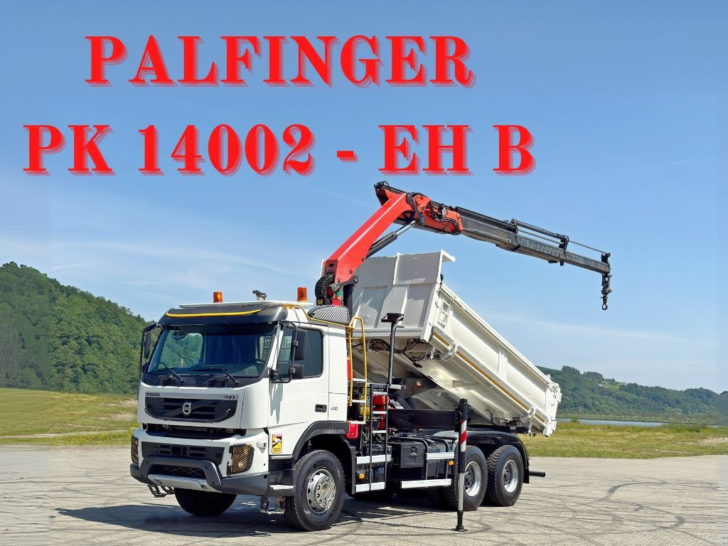 Volvo FMX 410 Kipper 4,70m *PK 14002-EH B/FUNK *6x4 - Kamion s kranom: slika Volvo FMX 410 Kipper 4,70m *PK 14002-EH B/FUNK *6x4 - Kamion s kranom Volvo FMX 410 Kipper 4,70m *PK 14002-EH B/FUNK *6x4 - Kamion s kranom: slika Volvo FMX 410 Kipper 4,70m *PK 14002-EH B/FUNK *6x4 - Kamion s kranom