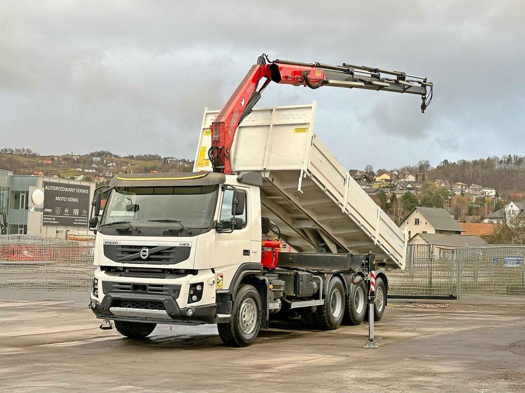 Volvo FMX 450 Kipper 6,50m*FASSI F215A.0.24 + FUNK*8x4 - Kiper: slika Volvo FMX 450 Kipper 6,50m*FASSI F215A.0.24 + FUNK*8x4 - Kiper Volvo FMX 450 Kipper 6,50m*FASSI F215A.0.24 + FUNK*8x4 - Kiper: slika Volvo FMX 450 Kipper 6,50m*FASSI F215A.0.24 + FUNK*8x4 - Kiper