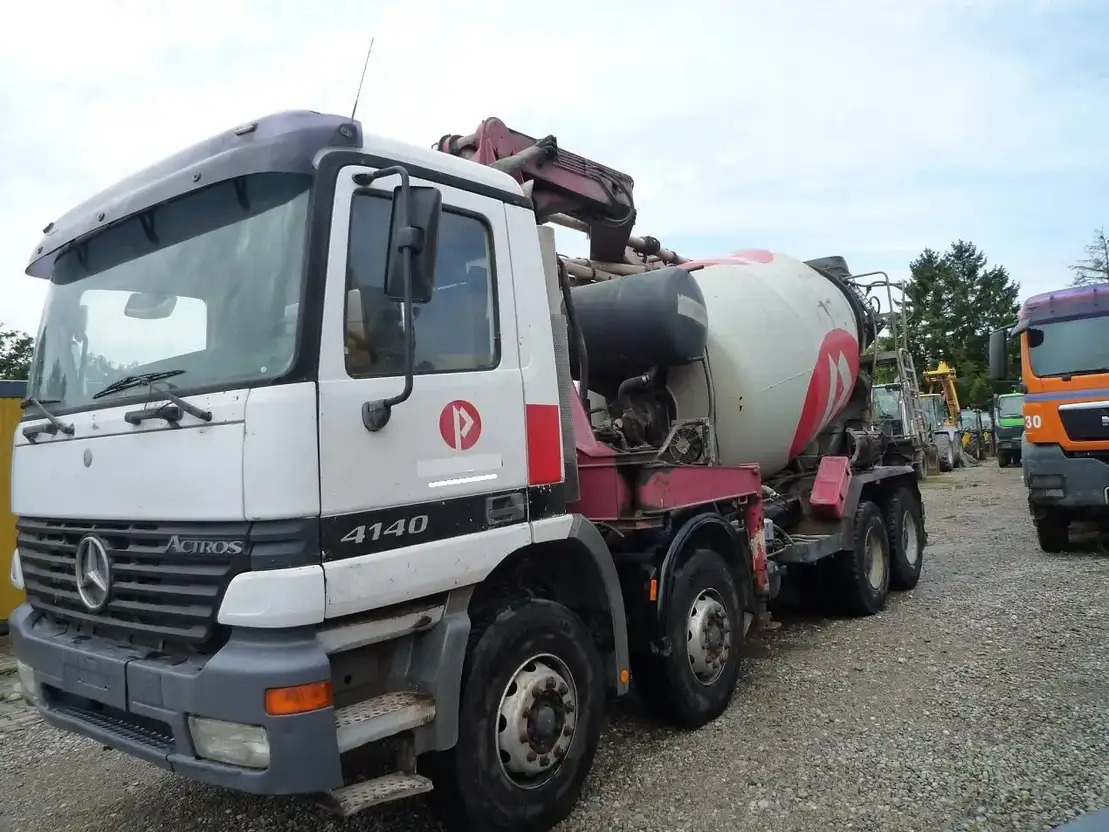 Mercedes-Benz Actros 4141 - Mikser pumpa: slika Mercedes-Benz Actros 4141 - Mikser pumpa Mercedes-Benz Actros 4141 - Mikser pumpa: slika Mercedes-Benz Actros 4141 - Mikser pumpa