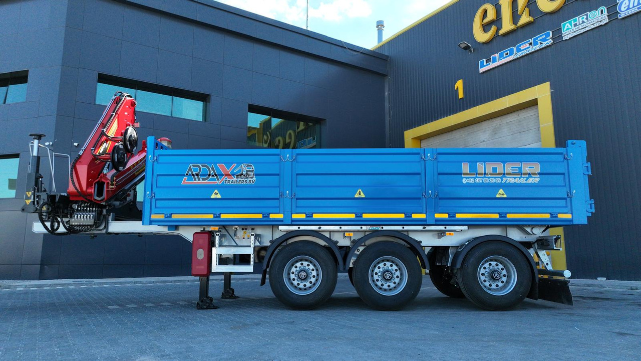 Novi Kiper poluprikolica za prijevoz drva LIDER 2025 MODELS YEAR NEW (MANUFACTURER COMPANY LIDER TRAILER & TANKER: slika Novi Kiper poluprikolica za prijevoz drva LIDER 2025 MODELS YEAR NEW (MANUFACTURER COMPANY LIDER TRAILER & TANKER