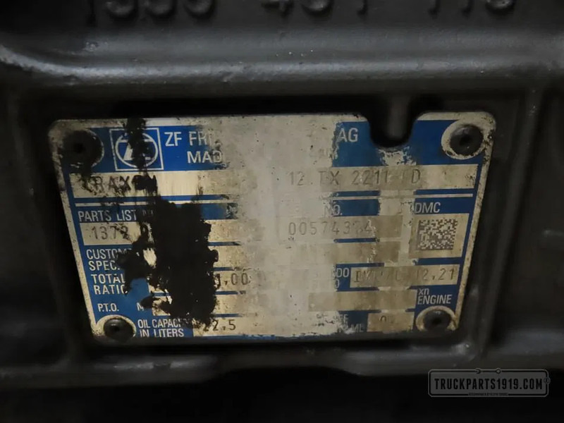 DAF 2189382 | Versnellingsbak 12TX2211TD - Mjenjač za Kamion: slika DAF 2189382 | Versnellingsbak 12TX2211TD - Mjenjač za Kamion DAF 2189382 | Versnellingsbak 12TX2211TD - Mjenjač za Kamion: slika DAF 2189382 | Versnellingsbak 12TX2211TD - Mjenjač za Kamion