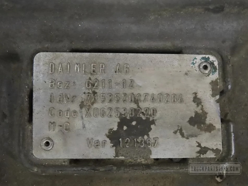 Mercedes-Benz Gearbox & Clutch Parts Versnellingsbak G211-12 MB MP4 - Mjenjač za Kamion: slika Mercedes-Benz Gearbox & Clutch Parts Versnellingsbak G211-12 MB MP4 - Mjenjač za Kamion Mercedes-Benz Gearbox & Clutch Parts Versnellingsbak G211-12 MB MP4 - Mjenjač za Kamion: slika Mercedes-Benz Gearbox & Clutch Parts Versnellingsbak G211-12 MB MP4 - Mjenjač za Kamion