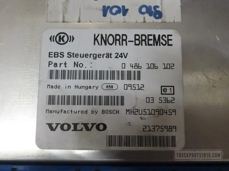 Volvo 21375989 EBS regeleenheid Volvo - Upravljačka jedinica (ECU) za Kamion: slika Volvo 21375989 EBS regeleenheid Volvo - Upravljačka jedinica (ECU) za Kamion Volvo 21375989 EBS regeleenheid Volvo - Upravljačka jedinica (ECU) za Kamion: slika Volvo 21375989 EBS regeleenheid Volvo - Upravljačka jedinica (ECU) za Kamion