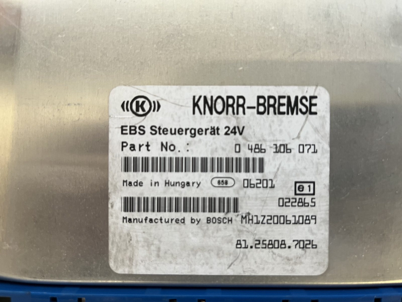 EBS ELECTRONICS BRAKE MAN TGA-TGX - Upravljačka jedinica (ECU) za Kamion: slika EBS ELECTRONICS BRAKE MAN TGA-TGX - Upravljačka jedinica (ECU) za Kamion EBS ELECTRONICS BRAKE MAN TGA-TGX - Upravljačka jedinica (ECU) za Kamion: slika EBS ELECTRONICS BRAKE MAN TGA-TGX - Upravljačka jedinica (ECU) za Kamion