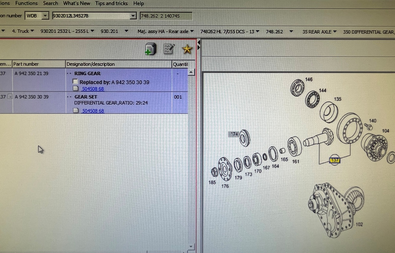 REAR AXLE WITH DIFFERENTIAL GEAR ,RATIO 29:24 - Diferencijalni zupčanik za Kamion: slika REAR AXLE WITH DIFFERENTIAL GEAR ,RATIO 29:24 - Diferencijalni zupčanik za Kamion REAR AXLE WITH DIFFERENTIAL GEAR ,RATIO 29:24 - Diferencijalni zupčanik za Kamion: slika REAR AXLE WITH DIFFERENTIAL GEAR ,RATIO 29:24 - Diferencijalni zupčanik za Kamion