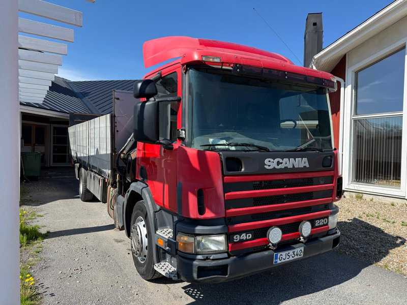 Scania P94D - Kamion s otvorenim sandukom, Kamion s kranom: slika Scania P94D - Kamion s otvorenim sandukom, Kamion s kranom Scania P94D - Kamion s otvorenim sandukom, Kamion s kranom: slika Scania P94D - Kamion s otvorenim sandukom, Kamion s kranom
