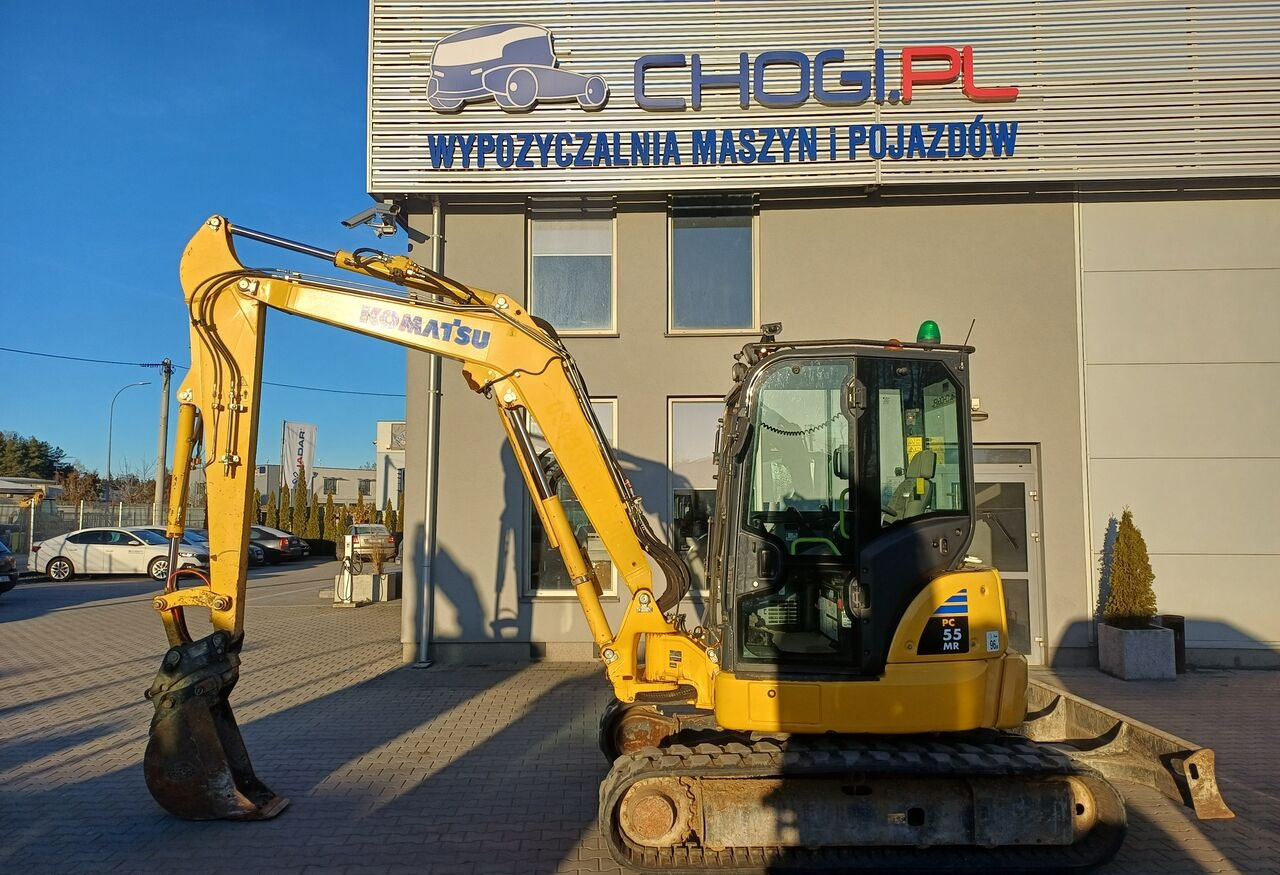 Komatsu PC55 MR-5M0 - Mini bager: slika Komatsu PC55 MR-5M0 - Mini bager Komatsu PC55 MR-5M0 - Mini bager: slika Komatsu PC55 MR-5M0 - Mini bager