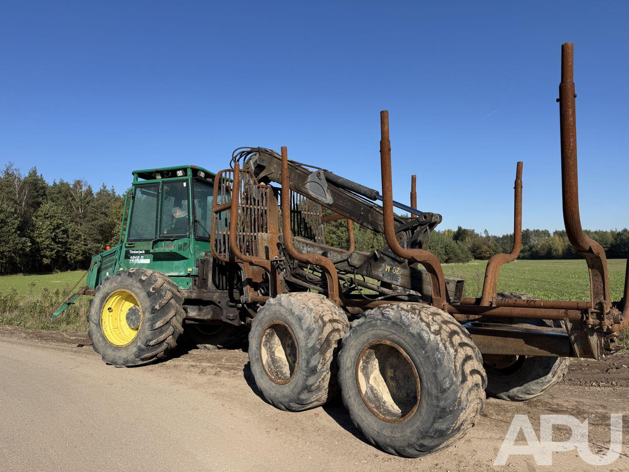 Timberjack do przewozu drewna - Forvarder: slika Timberjack do przewozu drewna - Forvarder Timberjack do przewozu drewna - Forvarder: slika Timberjack do przewozu drewna - Forvarder