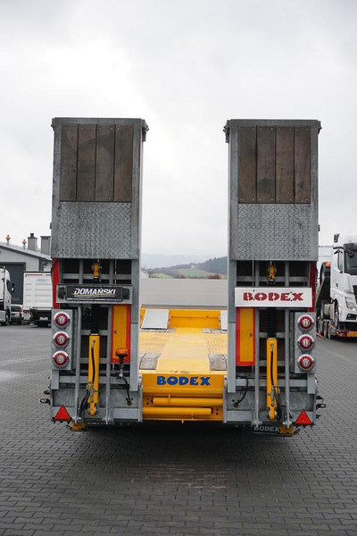 Poluprikolica s niskim utovarivačem Bodex / NISKOPODWOZIOWA / 4 OSIE / NAJAZDY / 2 X OŚ SKRĘTNA / DMC 65 0: slika Poluprikolica s niskim utovarivačem Bodex / NISKOPODWOZIOWA / 4 OSIE / NAJAZDY / 2 X OŚ SKRĘTNA / DMC 65 0